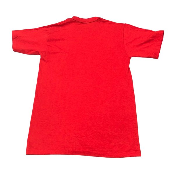 VTG Single Stitch Signal Sportswear Coca-Cola Red USA Made Script T-Shirt Small - Picture 2 of 10